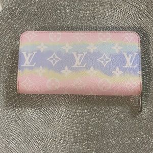 Louis Vuitton Monogram Escale Zippy Wallet Pastel